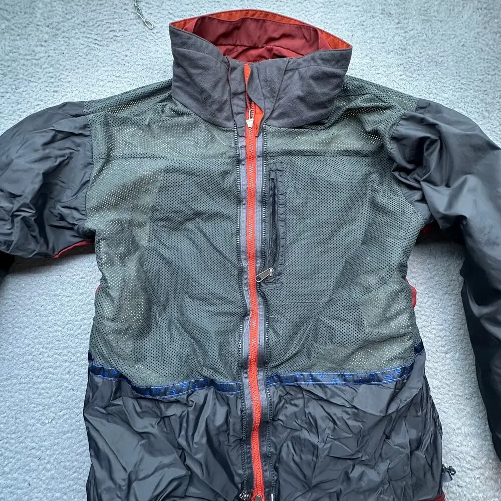 Vintage The North Face AVH0 Gore-Tex Jacket Mens Large Orange Red Ski Snow